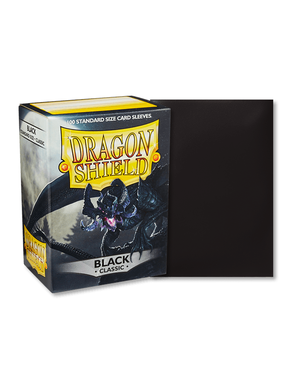 Dragon Shield – 100 ct taille standard – Noir classique 