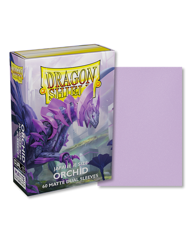 Dragon Shield - 60ct Japanese Size - Dual Matte Orchid