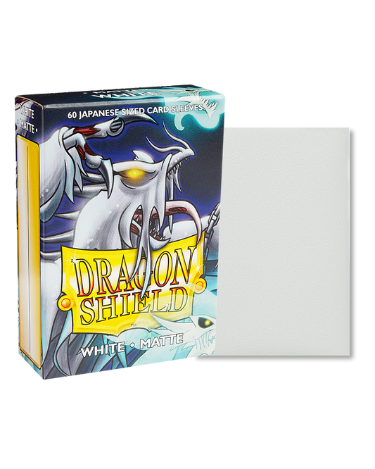 Dragon Shield - 60ct Japanese Size - Matte White