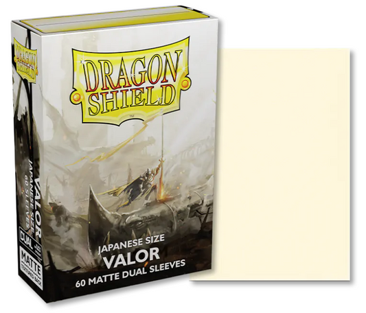 Dragon Shield - 60ct Japanese Size - Dual Matte Valor