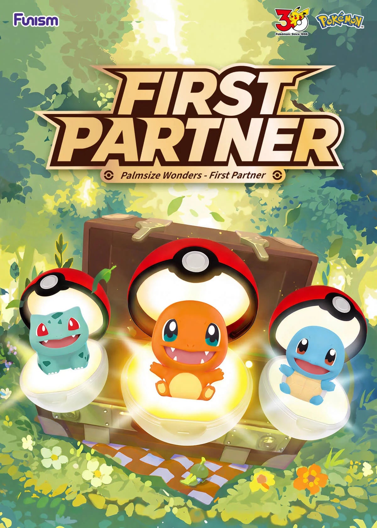 Pokémon 30th Celebration Palmsize Wonders First Partner Blind Box