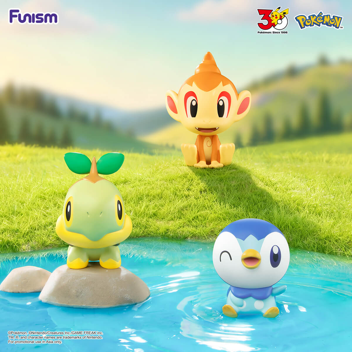 Pokémon 30th Celebration Palmsize Wonders First Partner Blind Box