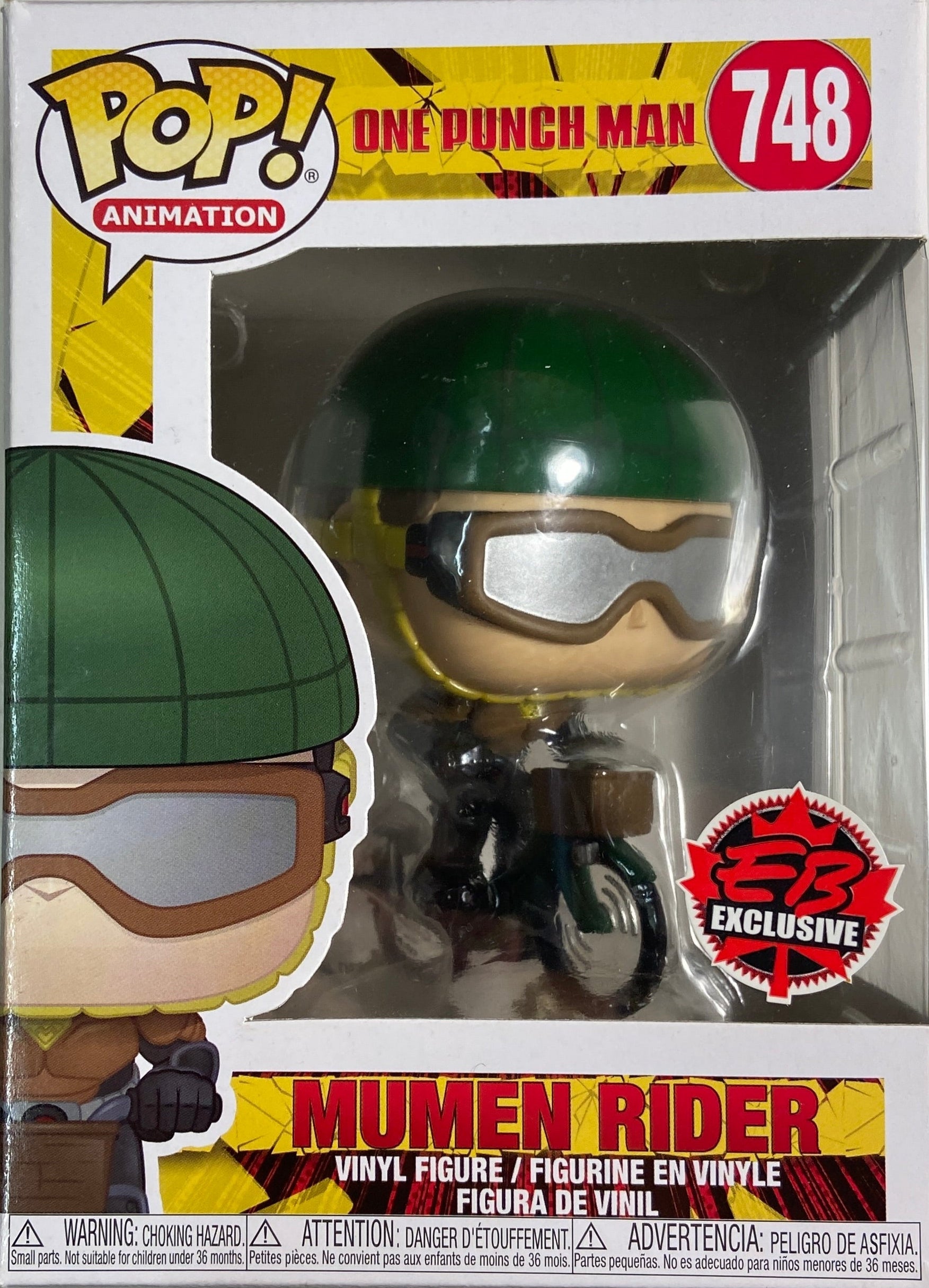 funko pop motorcycle helmet Funko Pop! One Punch Man Mumen Rider Exclusive #748