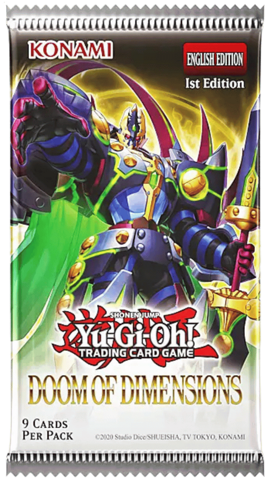 Yu-Gi-Oh! Doom of Dimensions Booster Pack