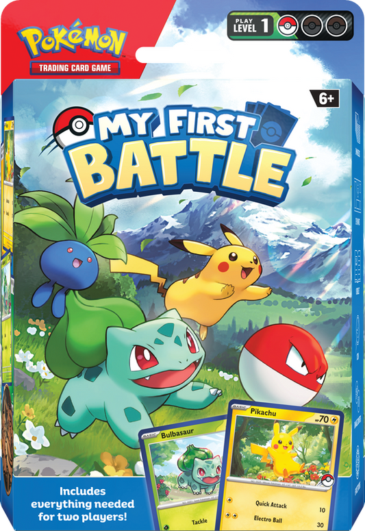Pokemon - First Battle - Bulbasaur and Pikachu