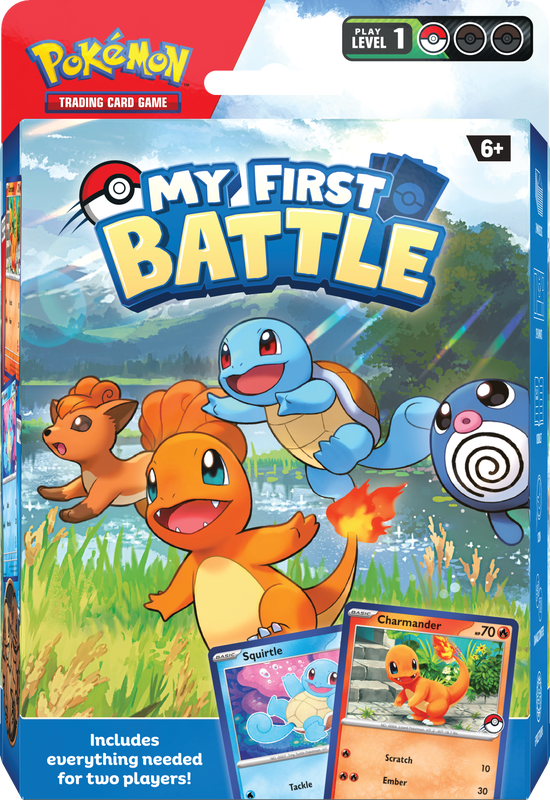 Pokemon - First Battle - Charmander and Squirtle