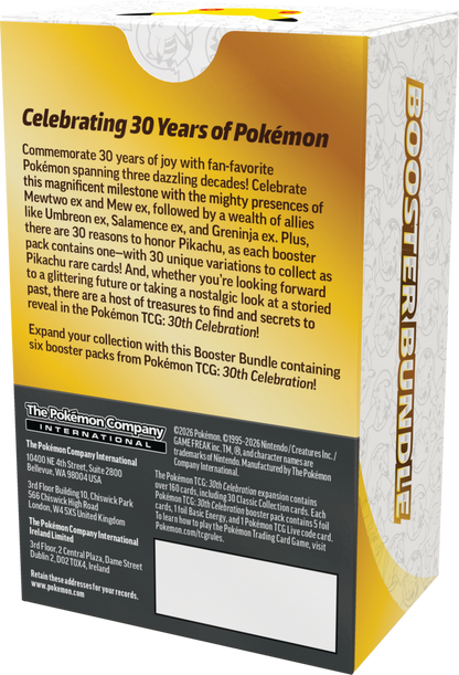 30th Celebration Booster Bundle