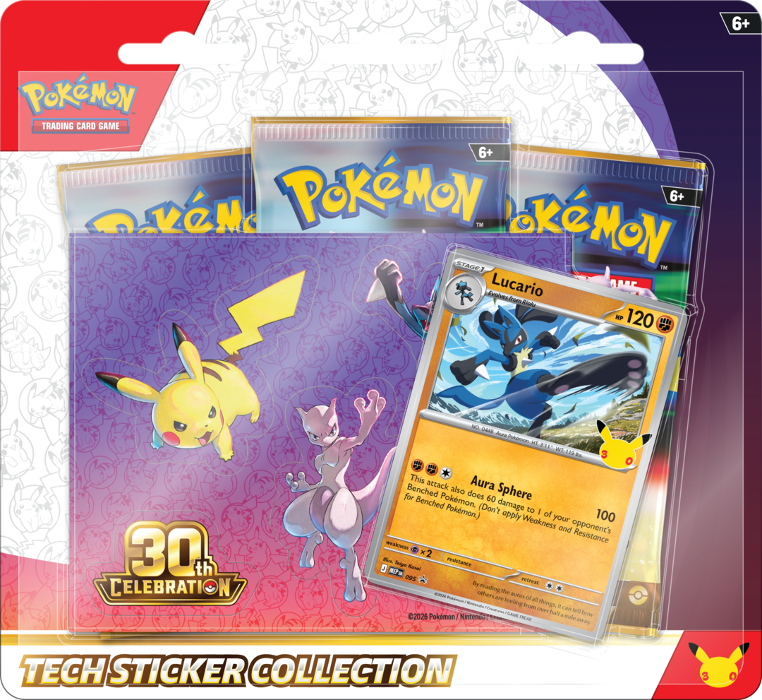 30th Celebration Tech Sticker Collection