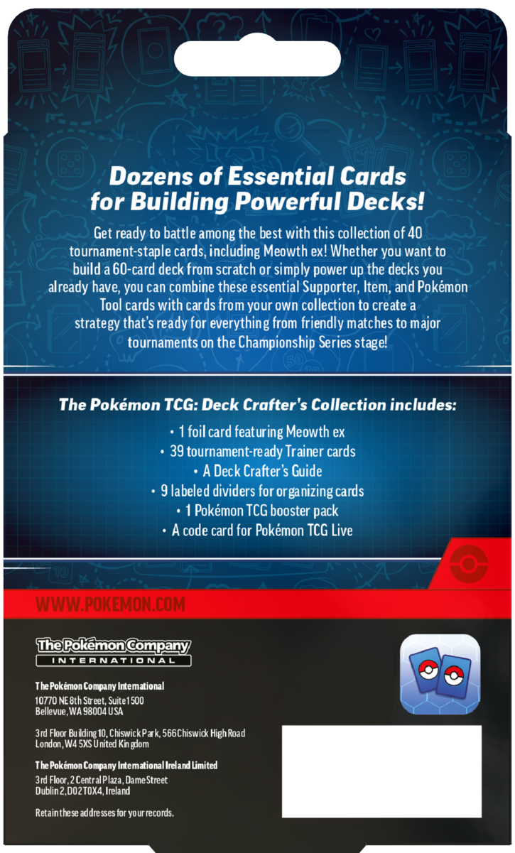 Pokémon Deck Crafter’s Collection