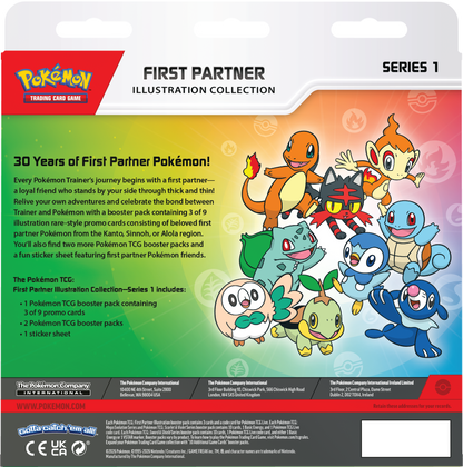 Pokémon First Partner Illustration Collection—Series 1