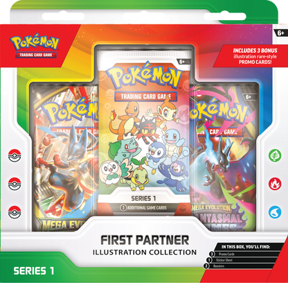 Pokémon First Partner Illustration Collection—Series 1
