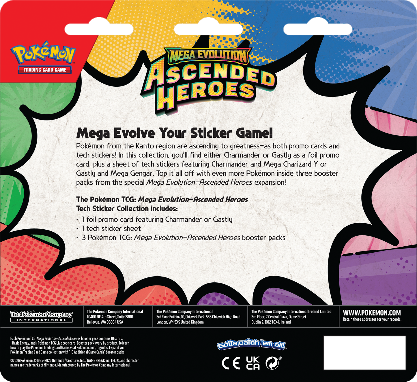 Ascended Heroes Tech Sticker Collection (Preorder)