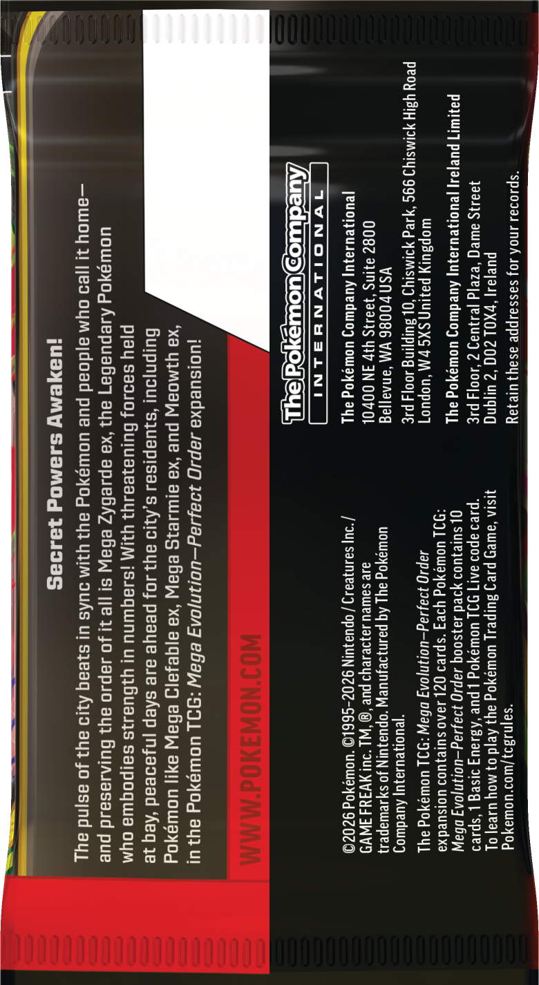 Perfect Order Booster Pack Preorder