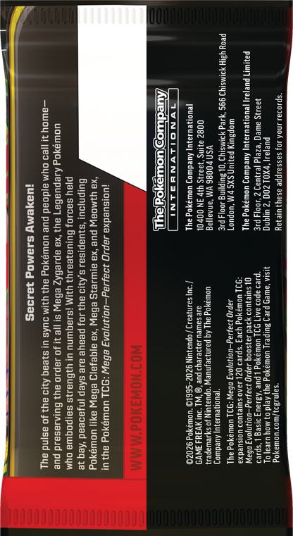 Perfect Order Booster Pack Preorder