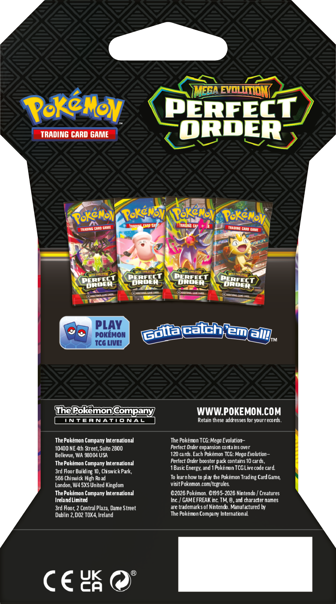 Perfect Order Sleeved Booster Pack