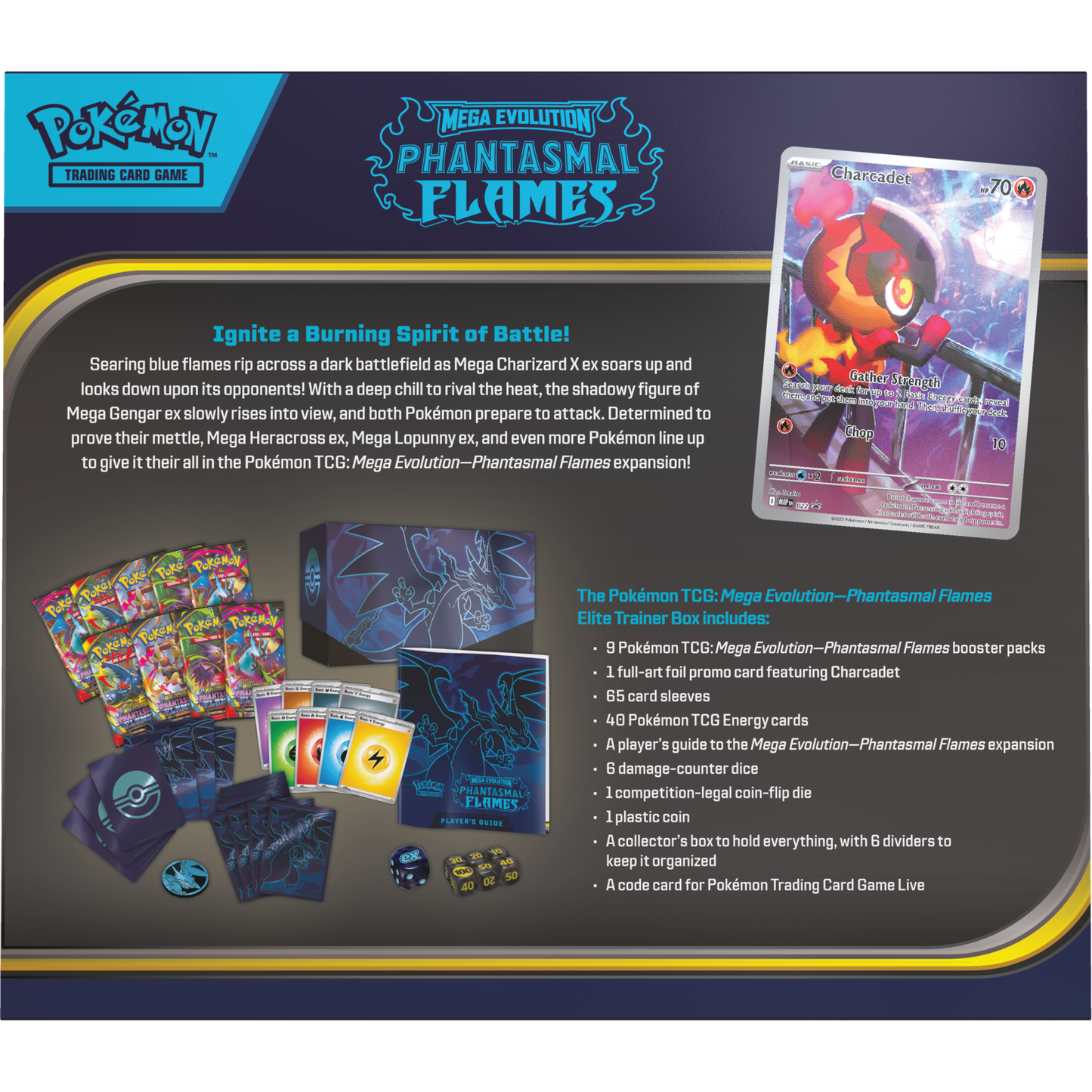 Mega Evolution—Phantasmal Flames Elite Trainer Box