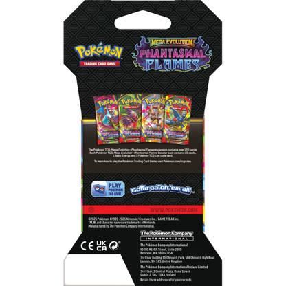 Mega Evolution—Phantasmal Flames Sleeved Booster