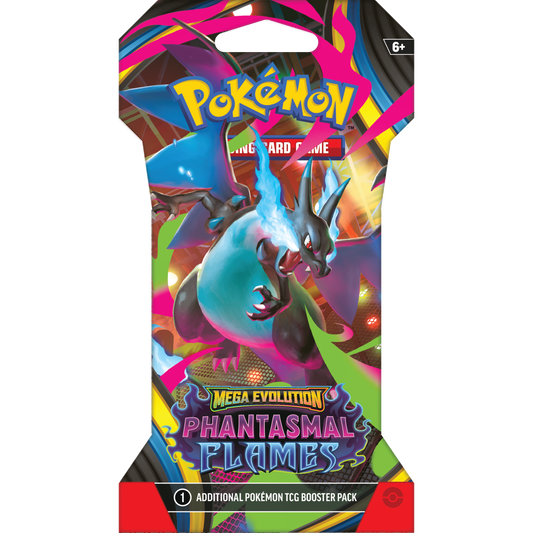 Mega Evolution—Phantasmal Flames Sleeved Booster