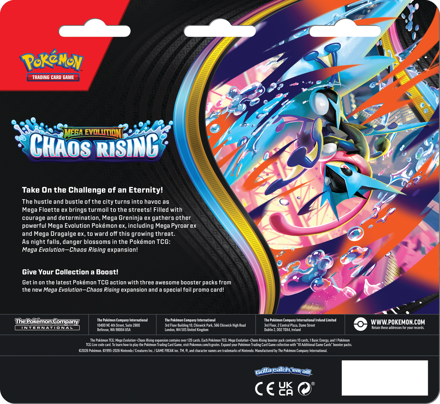 Chaos Rising 3-Pack Blister