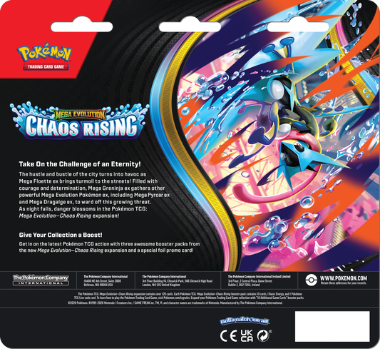 Chaos Rising 3-Pack Blister