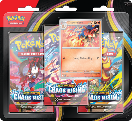 Chaos Rising 3-Pack Blister