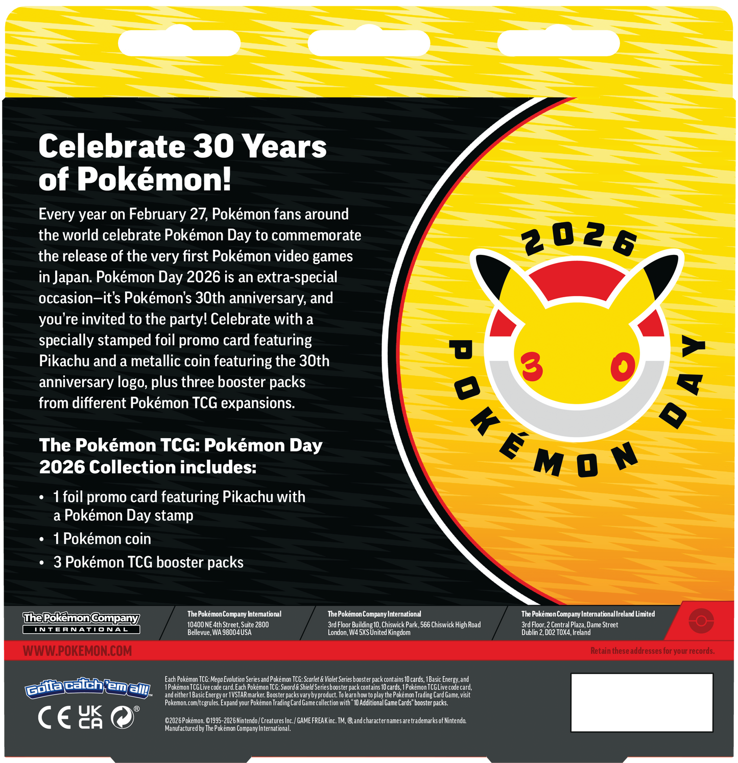 Pokemon Day 2026 Collection