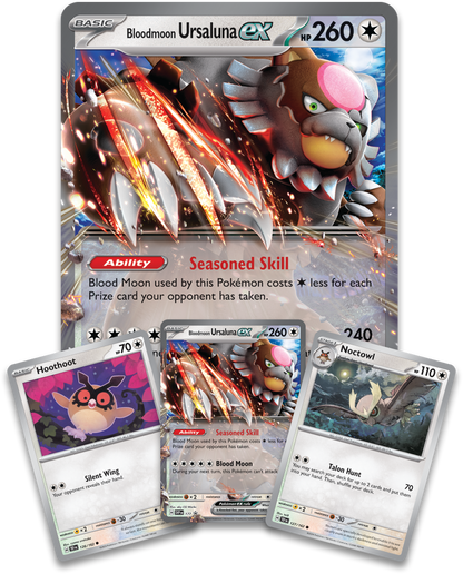 Pokémon TCG: Bloodmoon Ursaluna ex Box (PRE-ORDER)