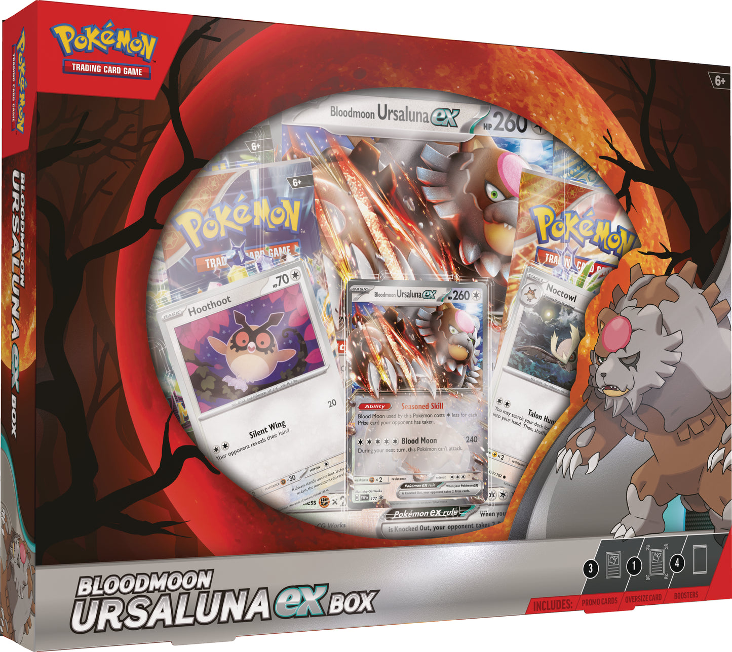 Pokémon TCG: Bloodmoon Ursaluna ex Box (PRE-ORDER)