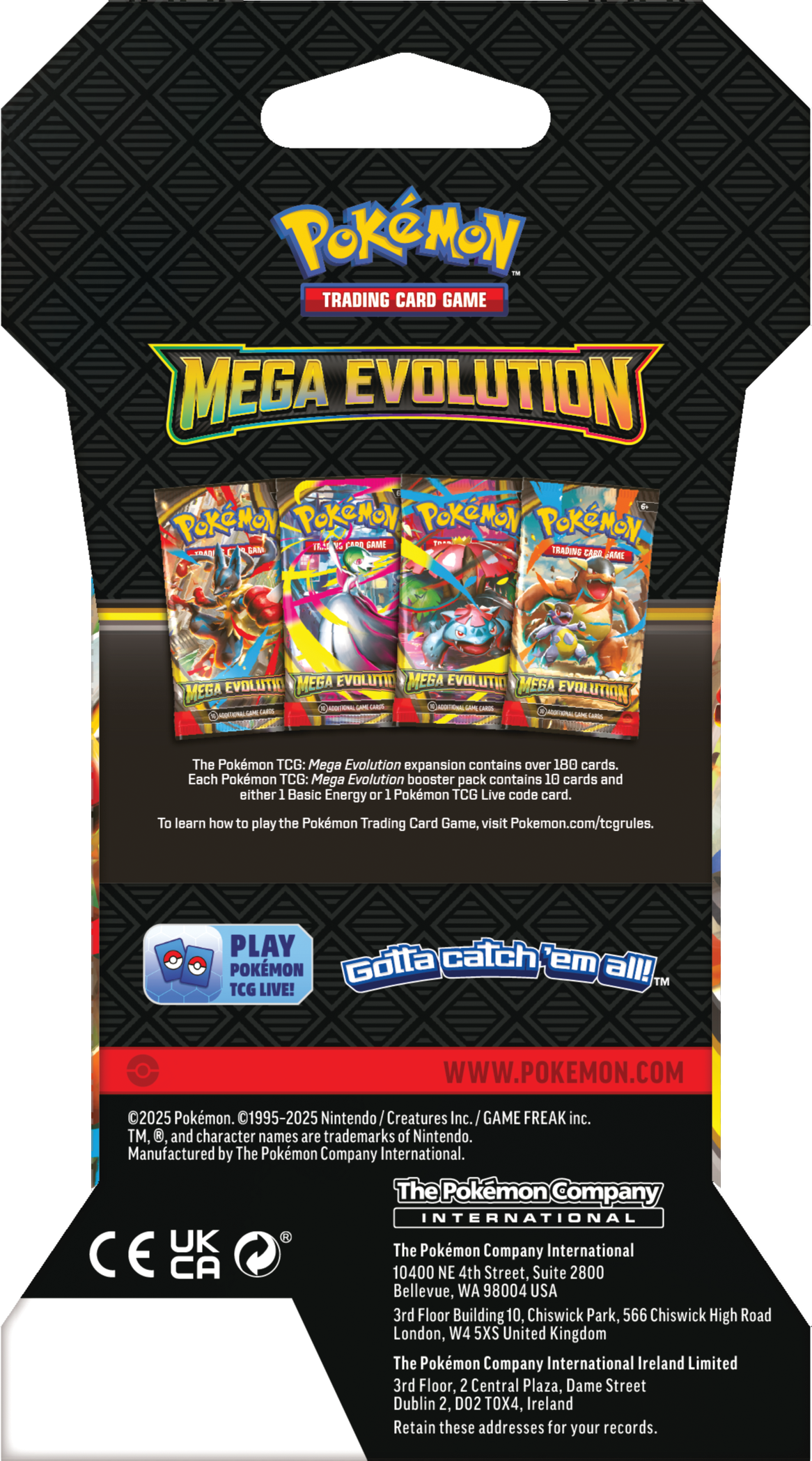 Mega Evolution Sleeved Booster