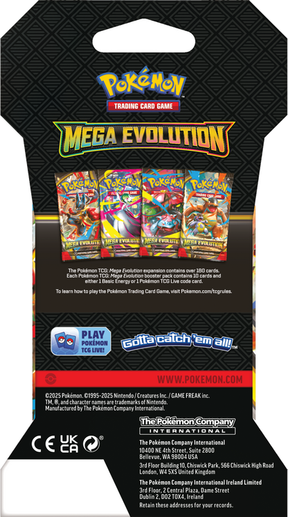 Mega Evolution Sleeved Booster