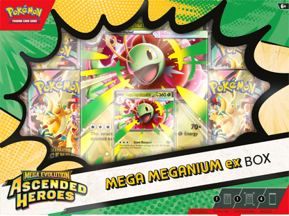 Ascended Heroes Mega Meganium/Emboar/Feraligatr ex Box
