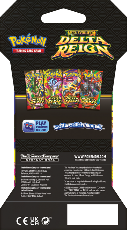 Delta Reign Sleeved Booster Pack (Preorder)