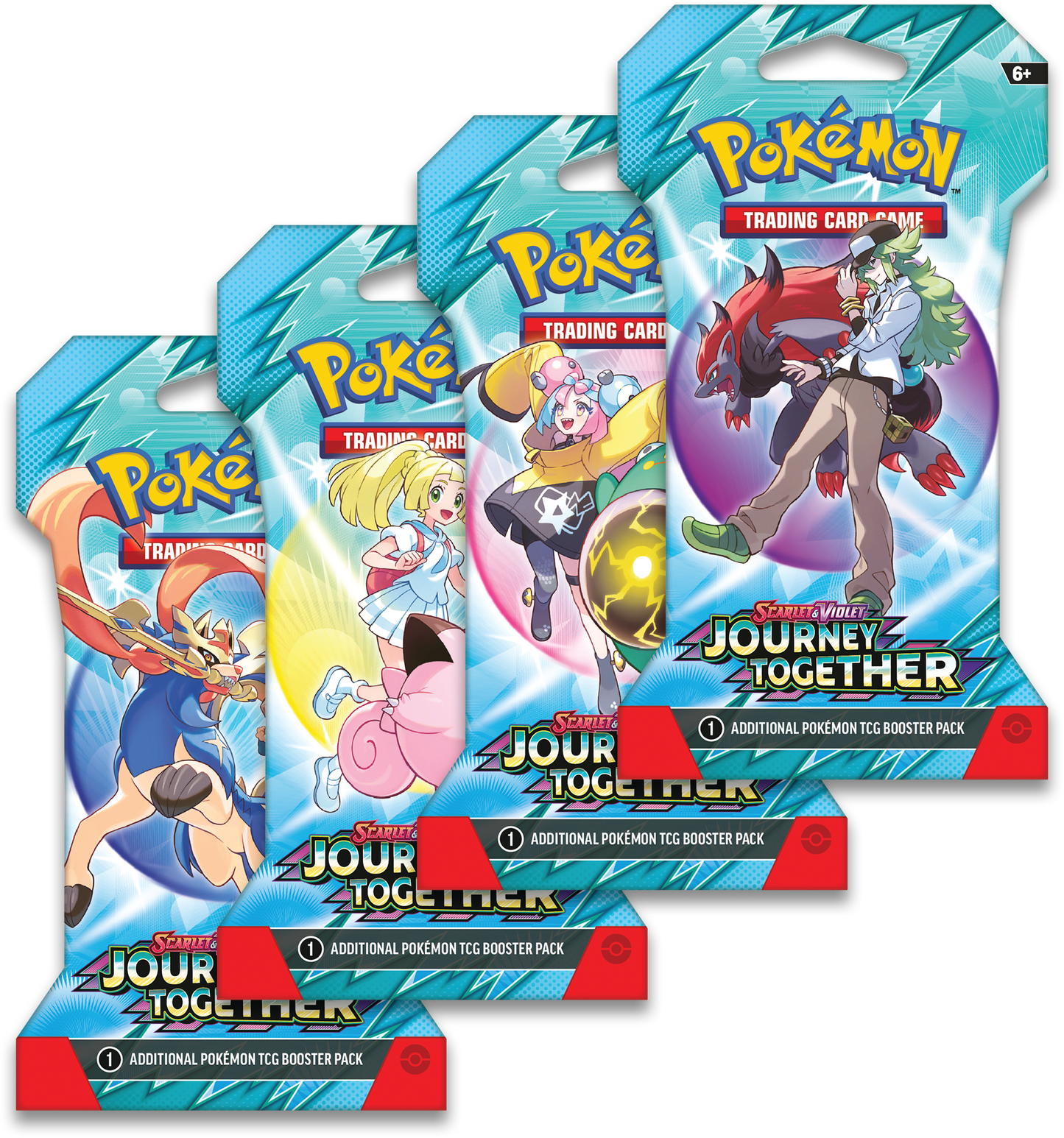 Journey Together Sleeved Booster Pack
