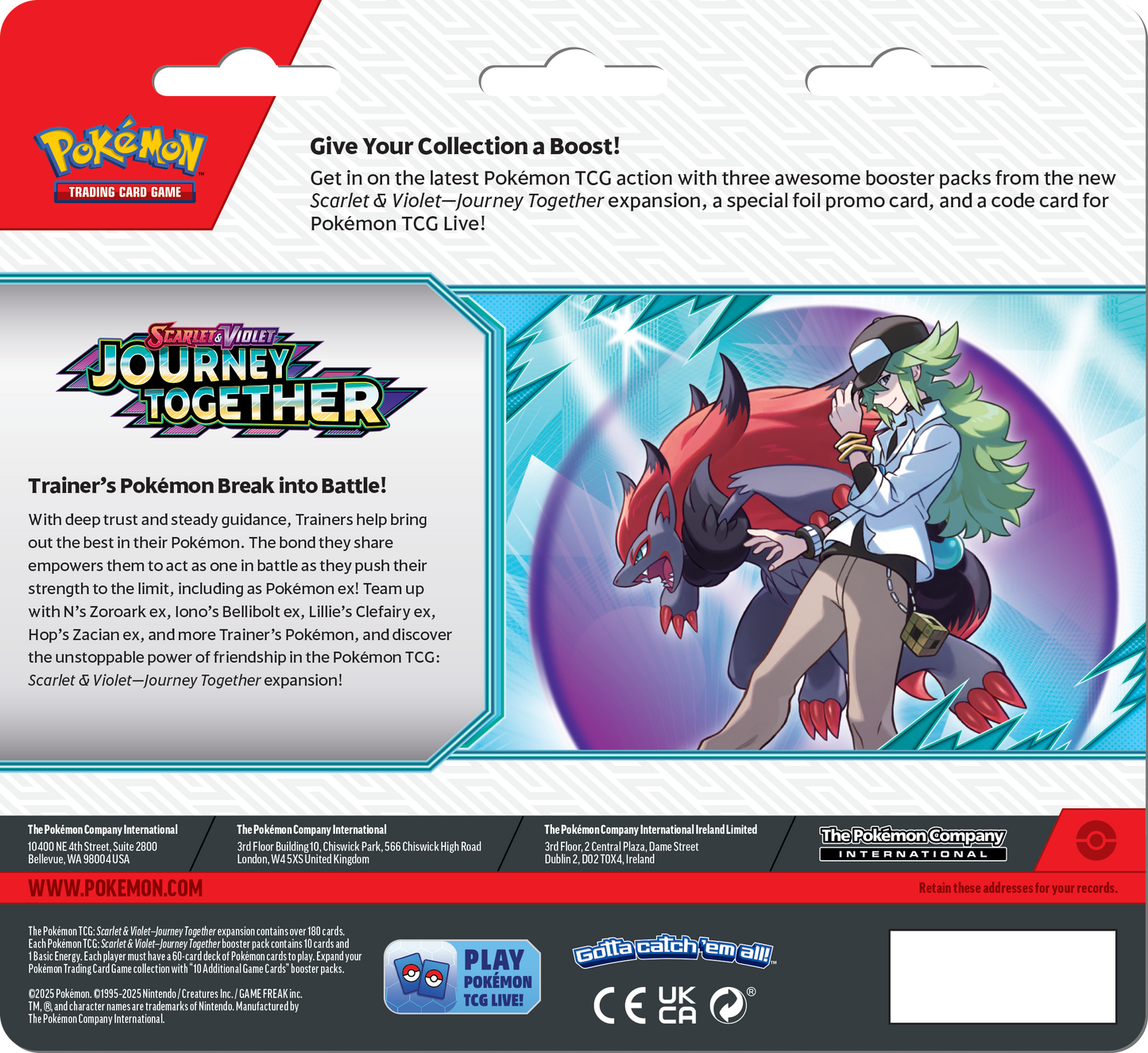Journey Together 3-Pack Blister