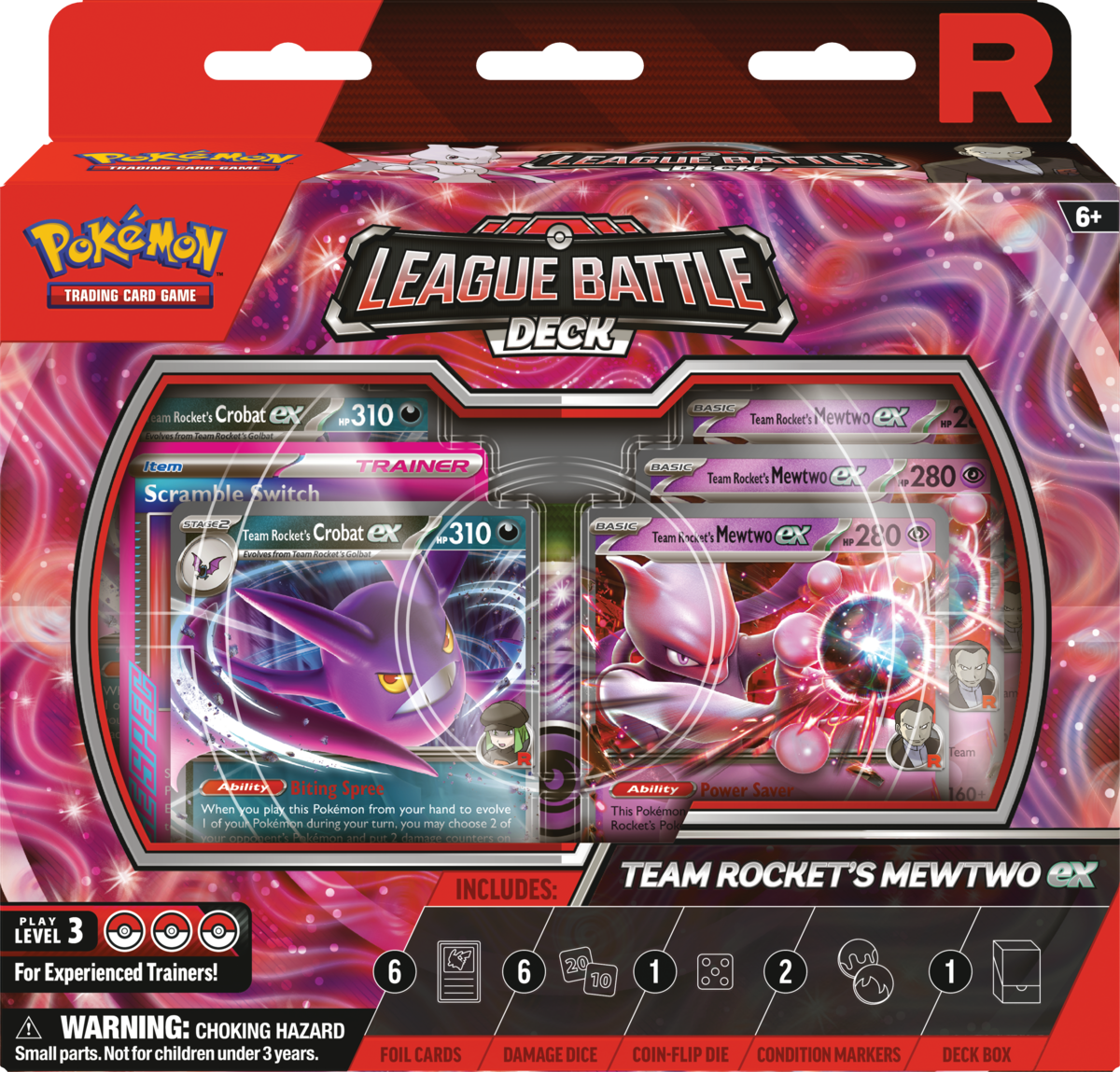 Team Rocket’s Mewtwo ex League Battle Deck