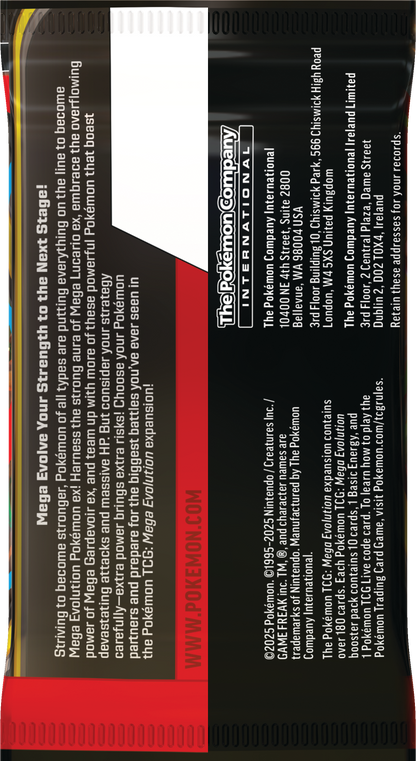 Mega Evolution Booster Pack