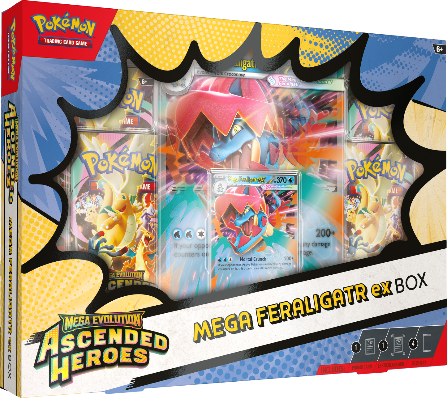 Ascended Heroes Mega Meganium/Emboar/Feraligatr ex Box