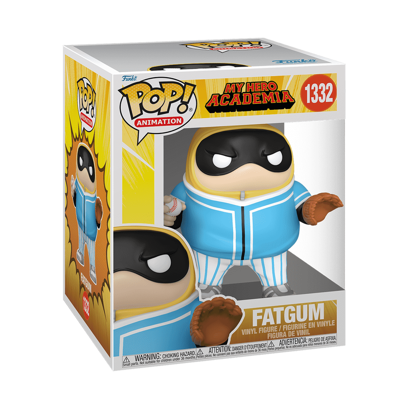 My Hero Academia: Hero League Baseball Fatgum 6-Inch Funko Pop! #1332