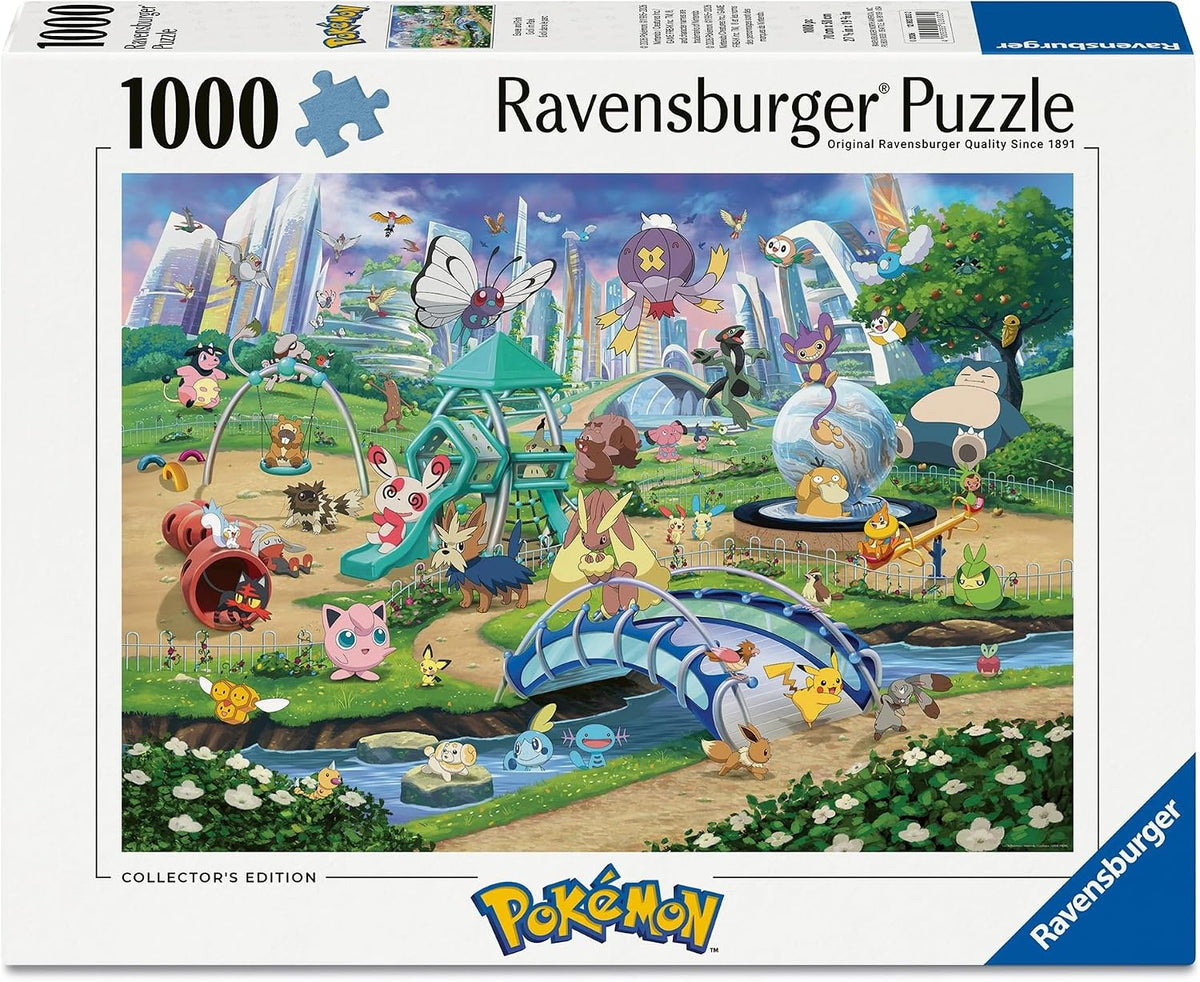 Pokemon Breakout Jigsaw Puzzle (Eevee and Park)
