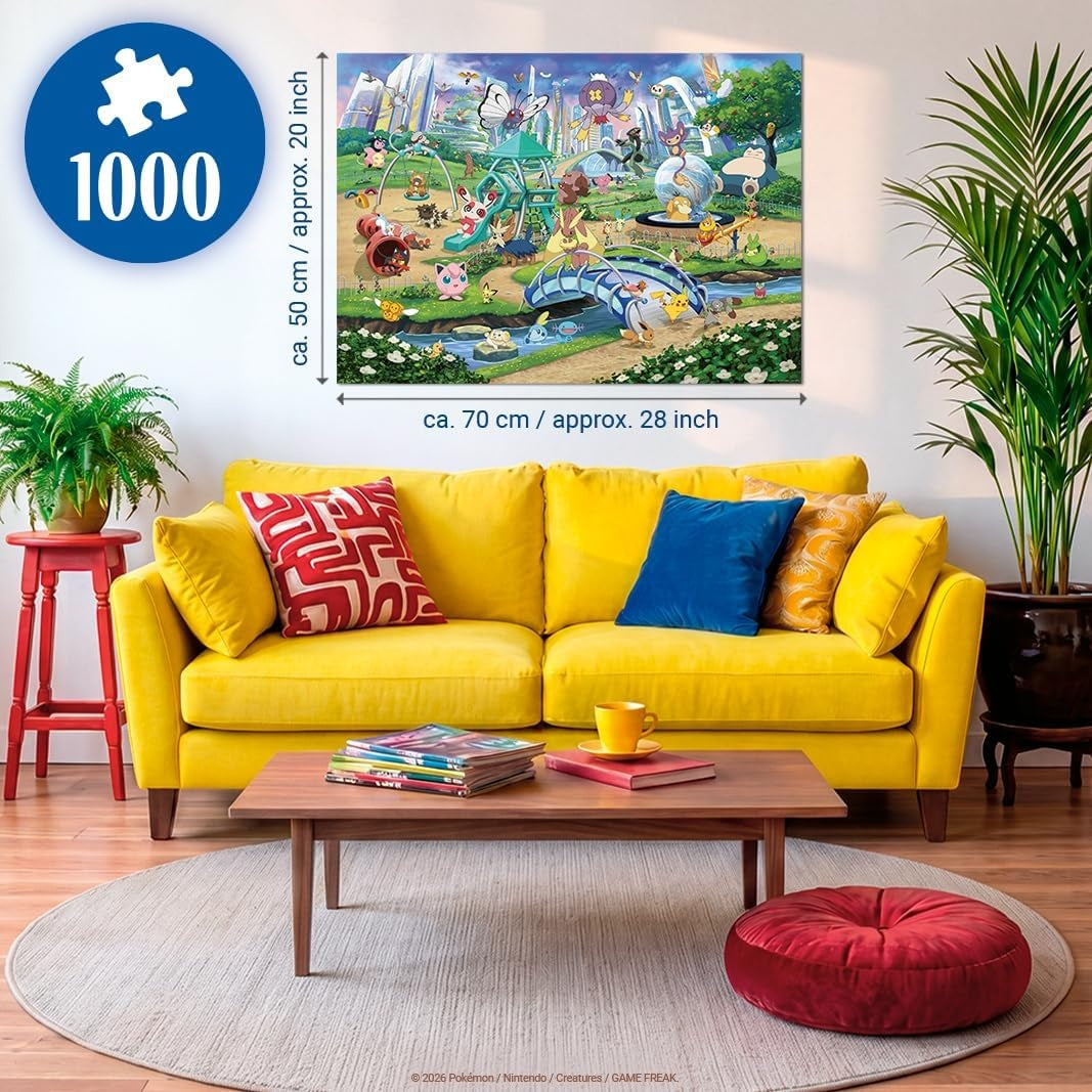Pokemon Breakout Jigsaw Puzzle (Eevee and Park)