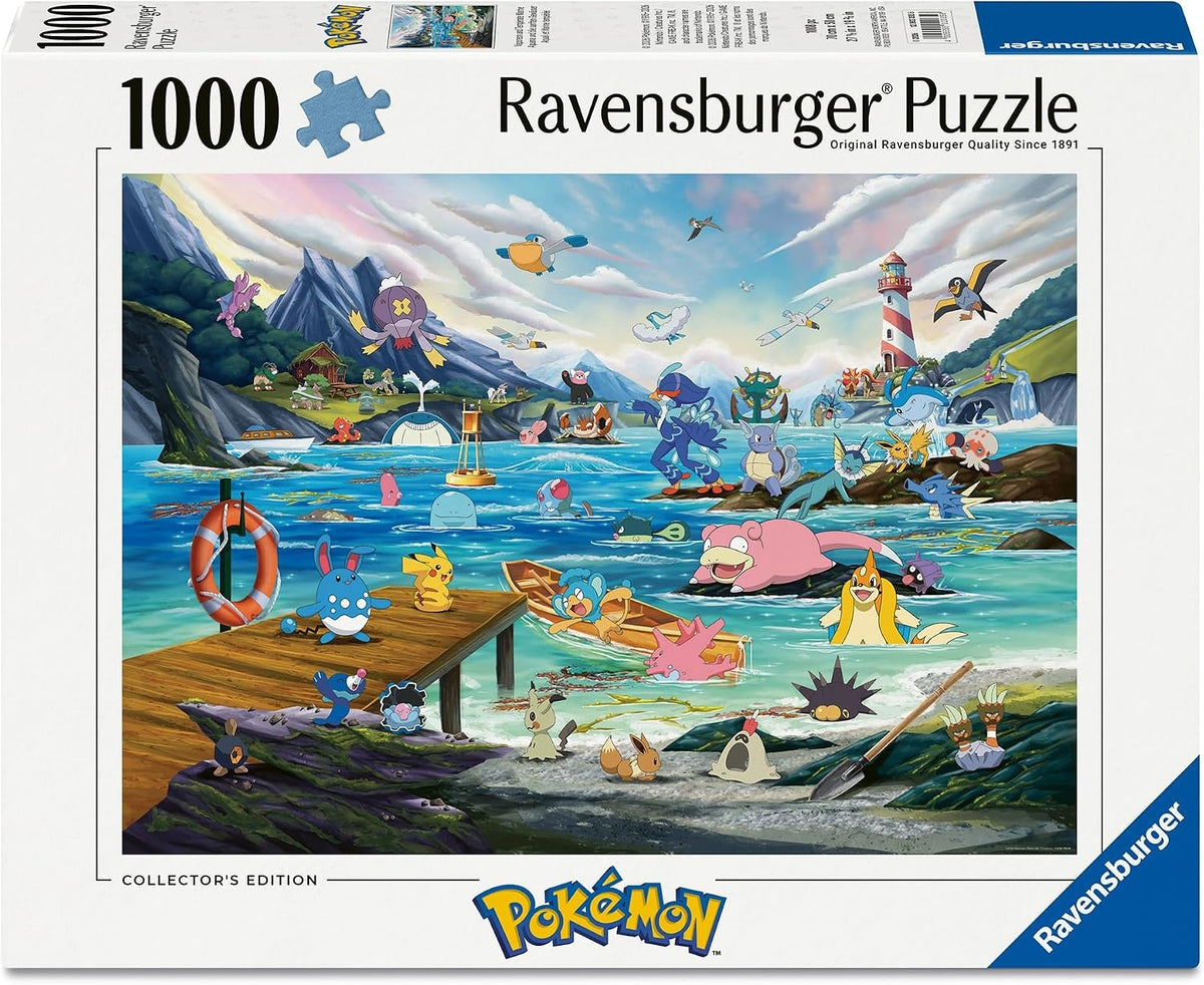 Pokemon Breakout Jigsaw Puzzle (Vaporeon and Temperate Marine)