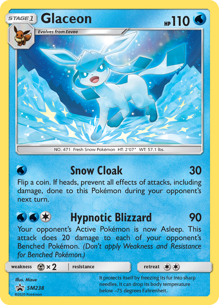 Glaceon (SM238) [Soleil et Lune : Promos Black Star] 