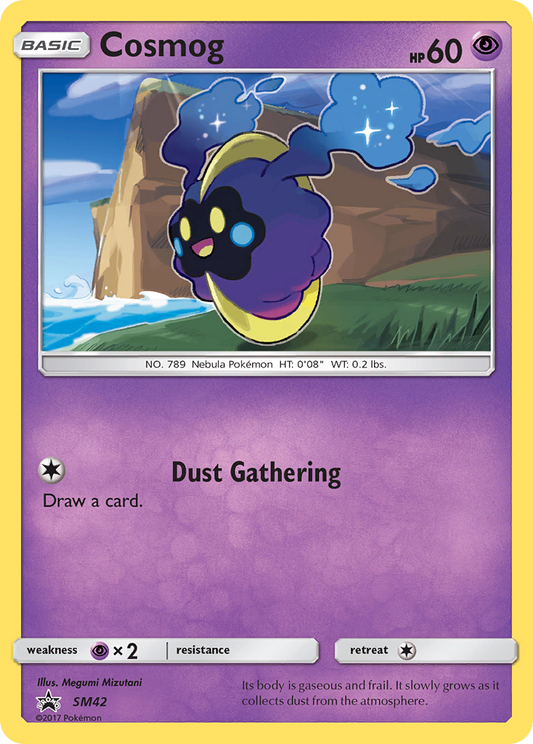 Cosmog (SM42) [Soleil et Lune : Promos Black Star] 