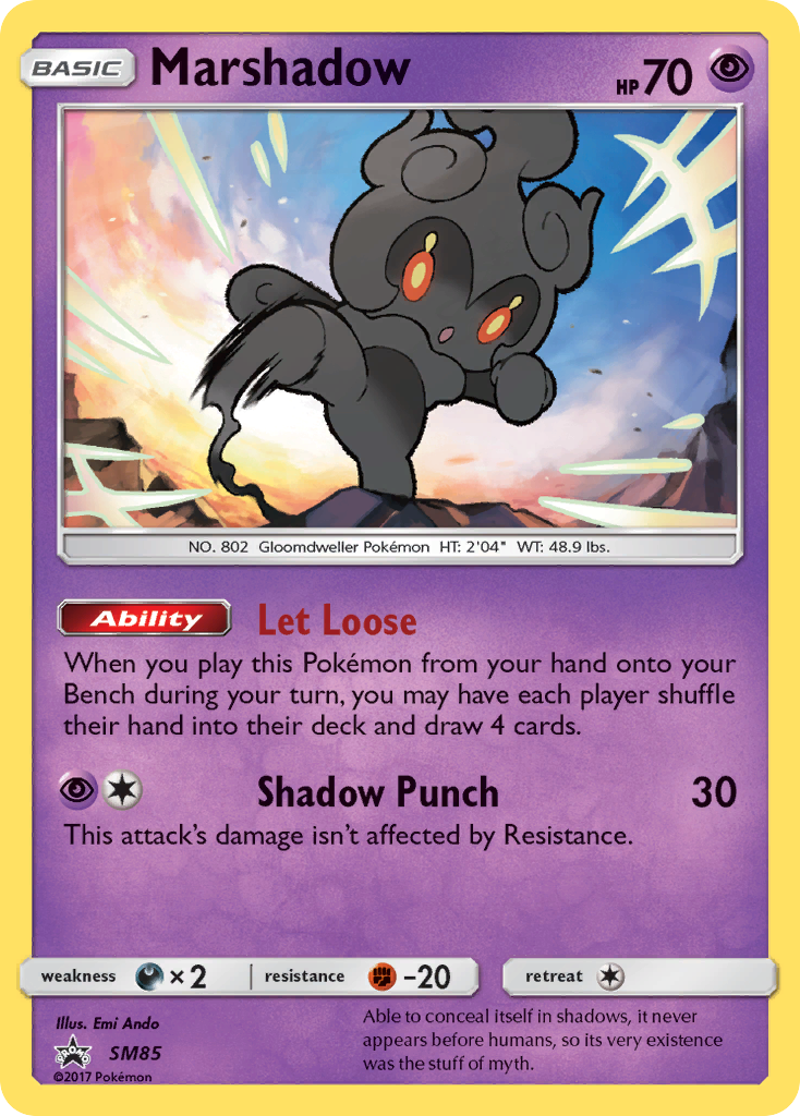 Marshadow - SM85 SM85/248 - [SM Promos] Holofoil