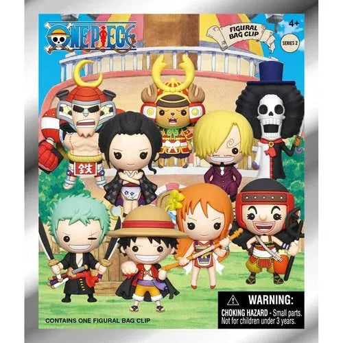 One Piece - Clip pour sac en mousse 3D série 2