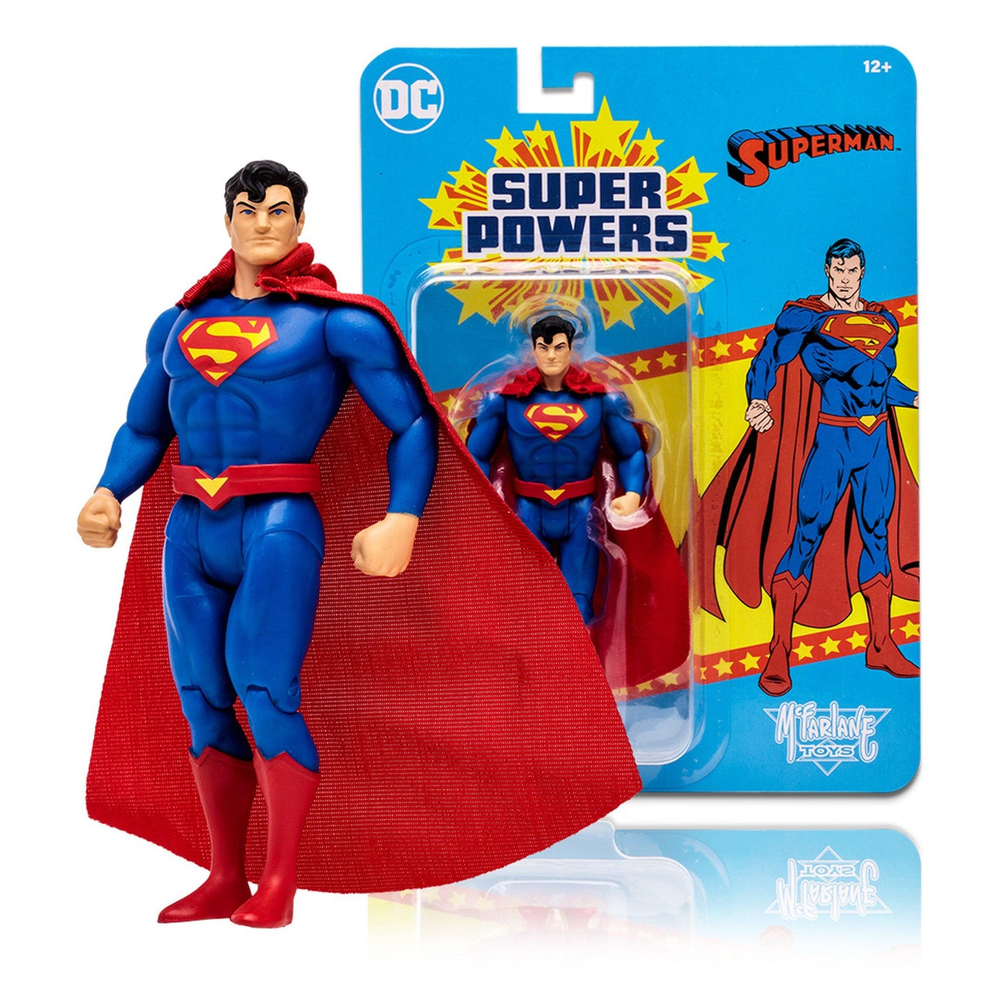 Superman : Reborn (DC Super Pouvoirs) Figurine 4,5" 