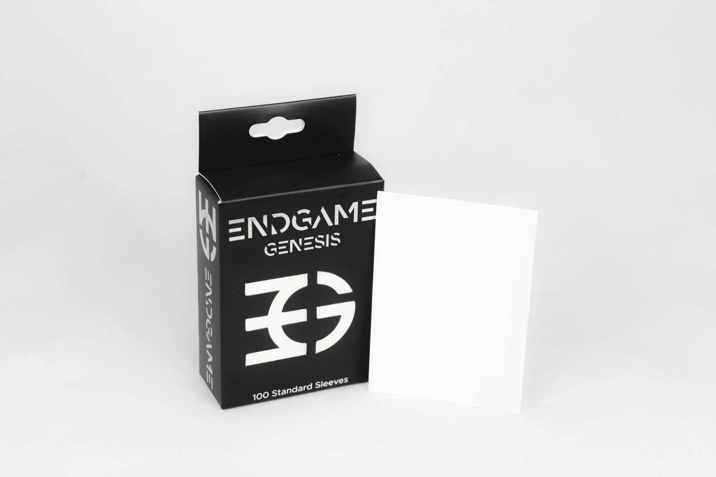 ENDGAME | 100ct Standard Size Sleeves | Trillium White | Genesis