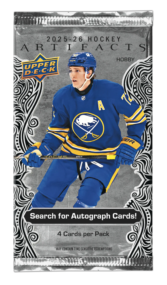 2025-26 Upper Deck Artifacts Hockey Hobby Pack