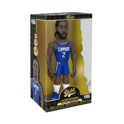 Funko NBA Vinyle Or 12" Kawhi Leonard - Clippers