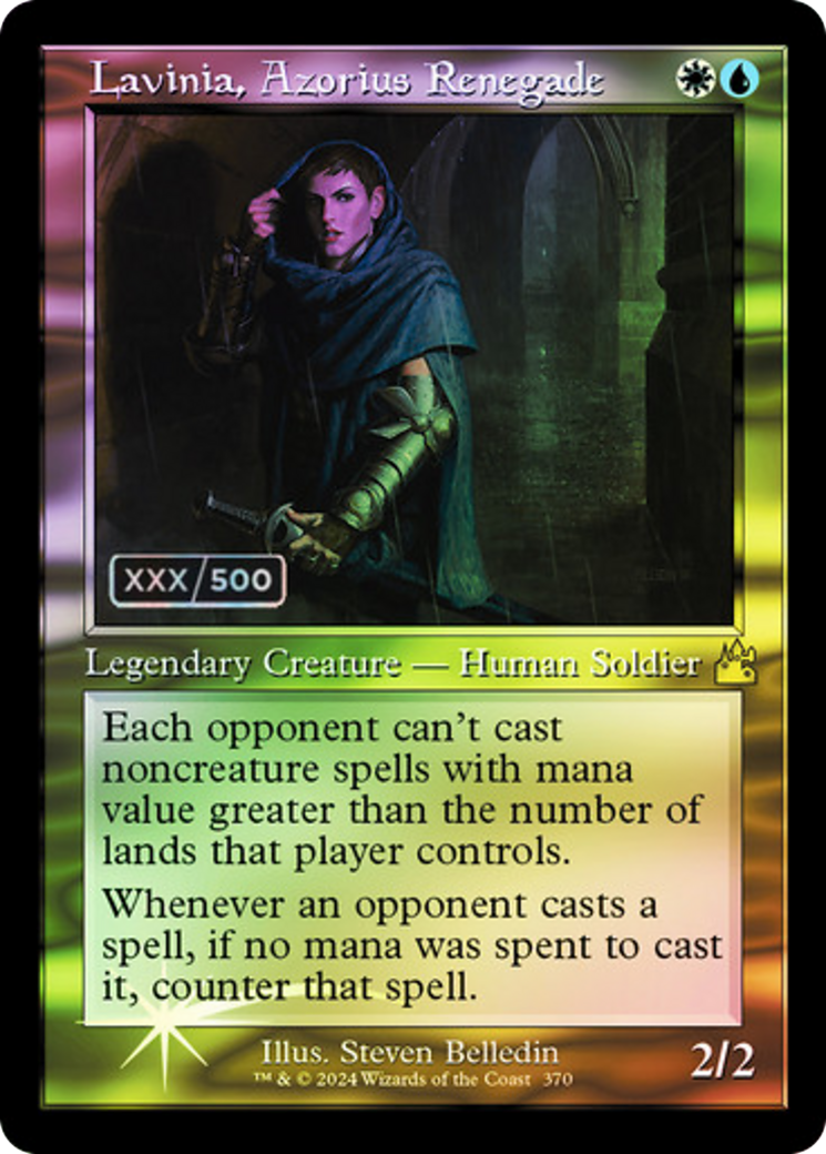 Lavinia, Azorius Renegade (RVR-370Z) - [Ravnica Remastered] Foil